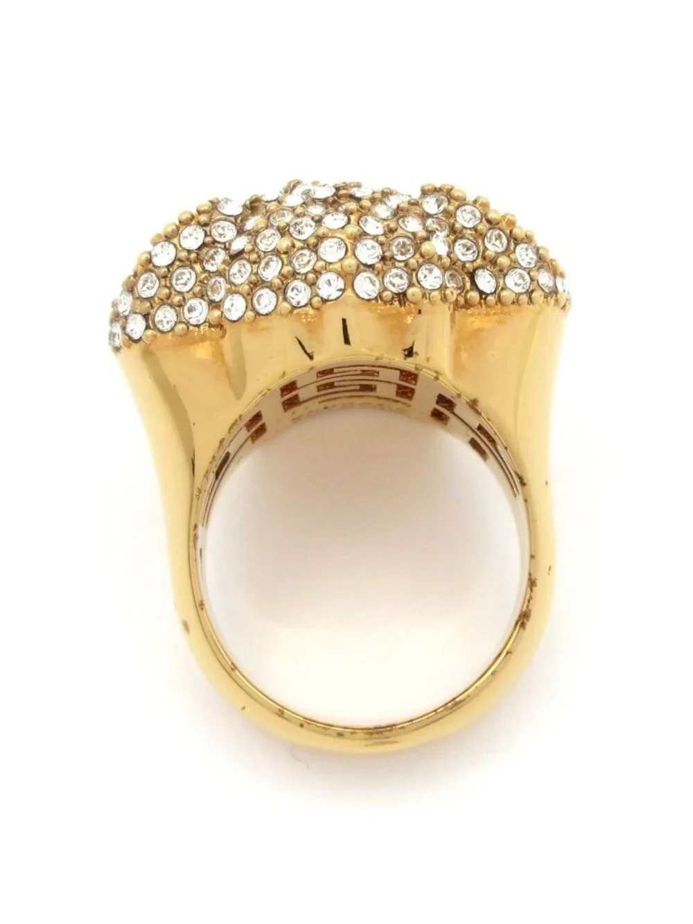Versace Ring Gold Medusa Head